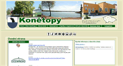Desktop Screenshot of konetopy.cz